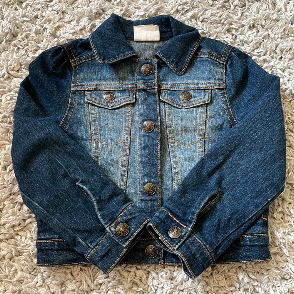 2014 Crazy 8 “Sequins + Silver” Denim Jacket, Size XS (4)